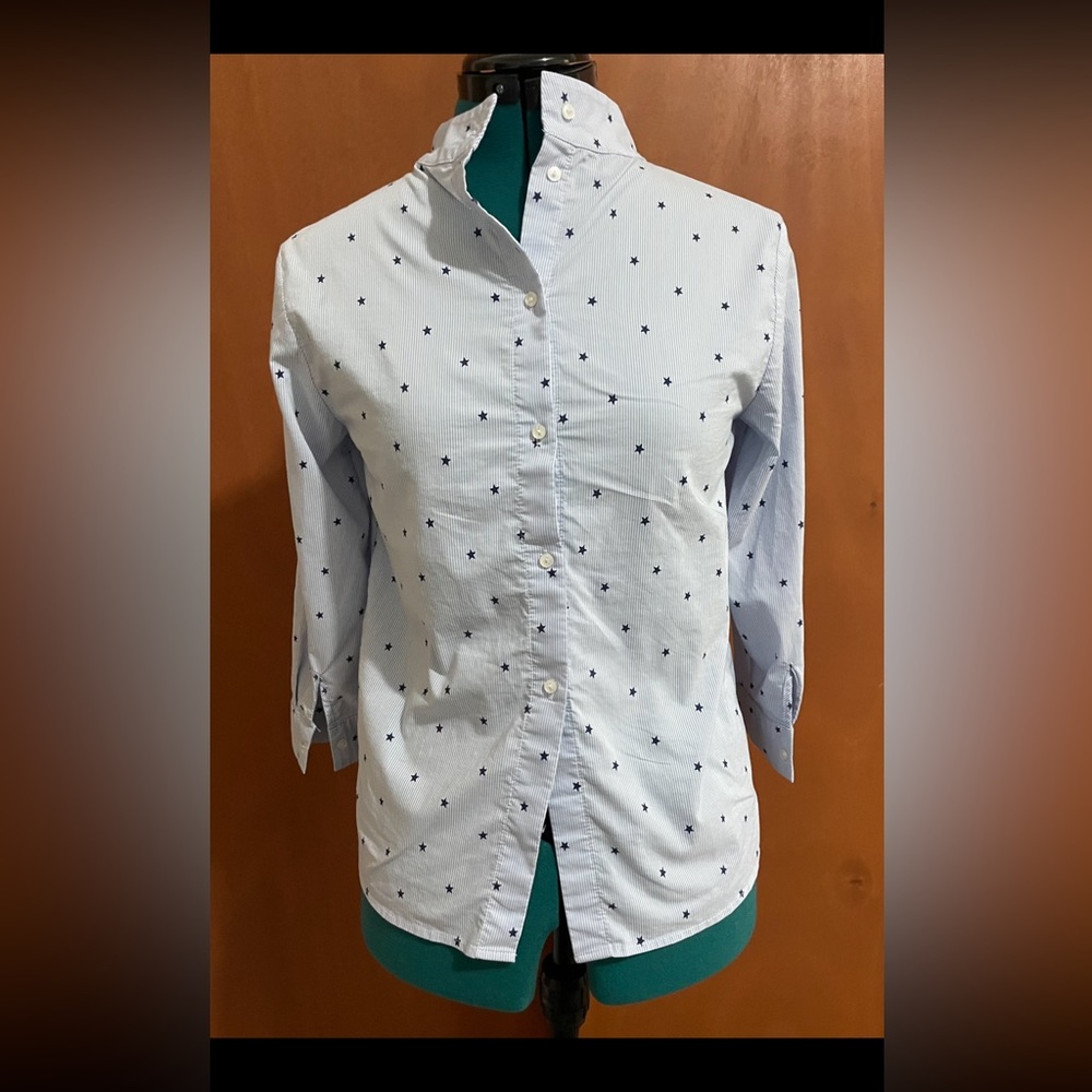 H&M button up women’s dress shirt blouse